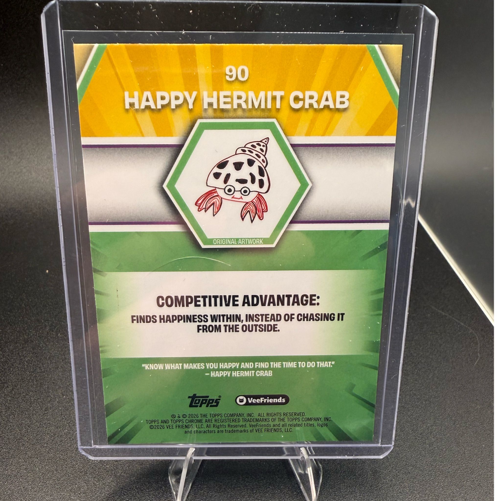 Happy Hermit Crab #/250 2026 VeeFriends