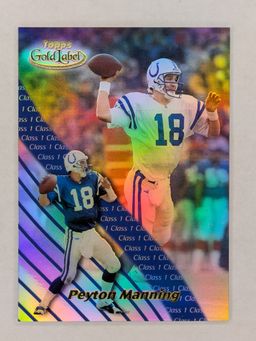 Peyton Manning 2000 Topps Gold Label Class 1 #58 HOF Indianapolis Colts Denver Broncos Tennessee Vols