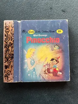 Pinnochio “A Little Little Golden Book”