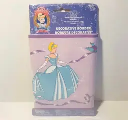 Disney Borden Cinderella Decorative Wallpaper Border Home Wallcovering Prepasted