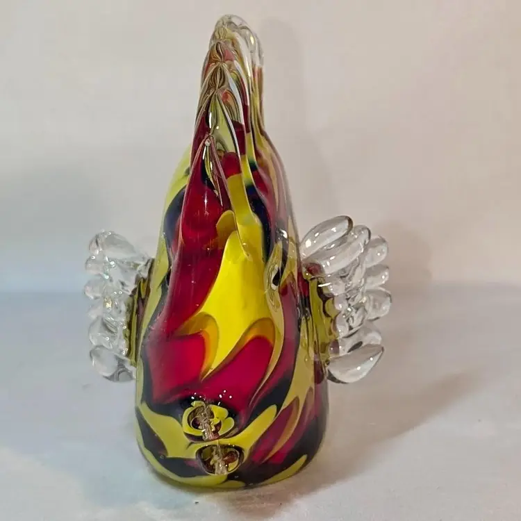 Hand Blown Art Glass Fish 6"