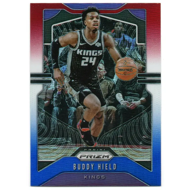 2019-20 Panini Prizm Basketball #127 Buddy Hield Red, White, and Blue Prizm