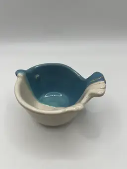 Studio Pottery Small Fish Trinket Dish