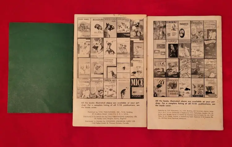 PARAKEETS Bird Pet Booklet Lot of 3 from 1950s Parrakeets Read Description