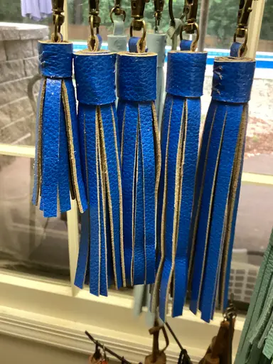 Leather Tassel Making And BIN