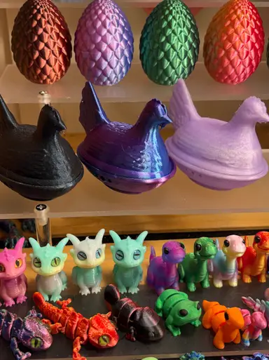 3D Printed Animals And More! All Made By Me!
