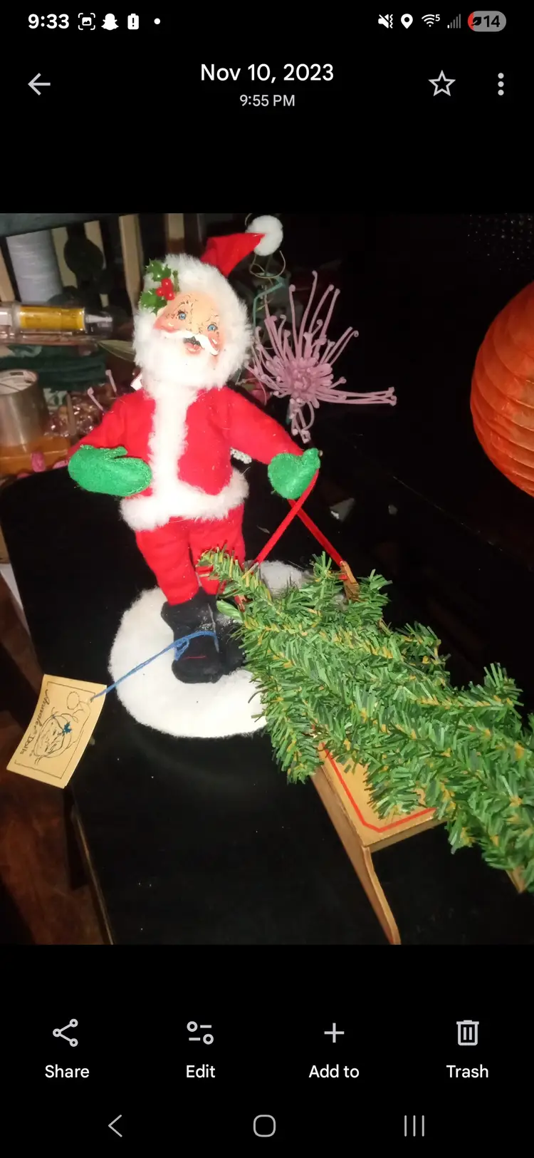 Vintage Christmas Annie -Lee Dolls