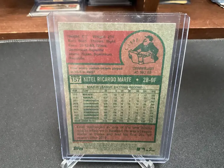 2024 Topps Heritage Chrome 157 Ketel Marte /575