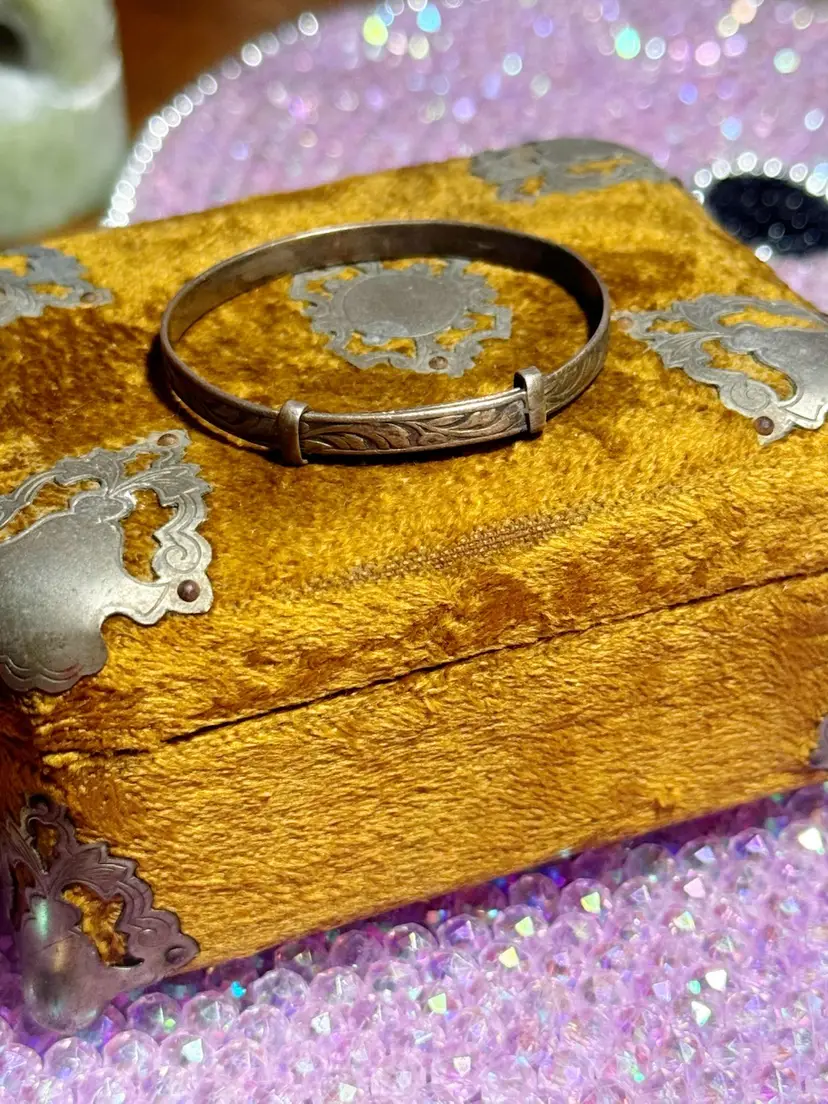 Antique Sterling Childs Bracelet