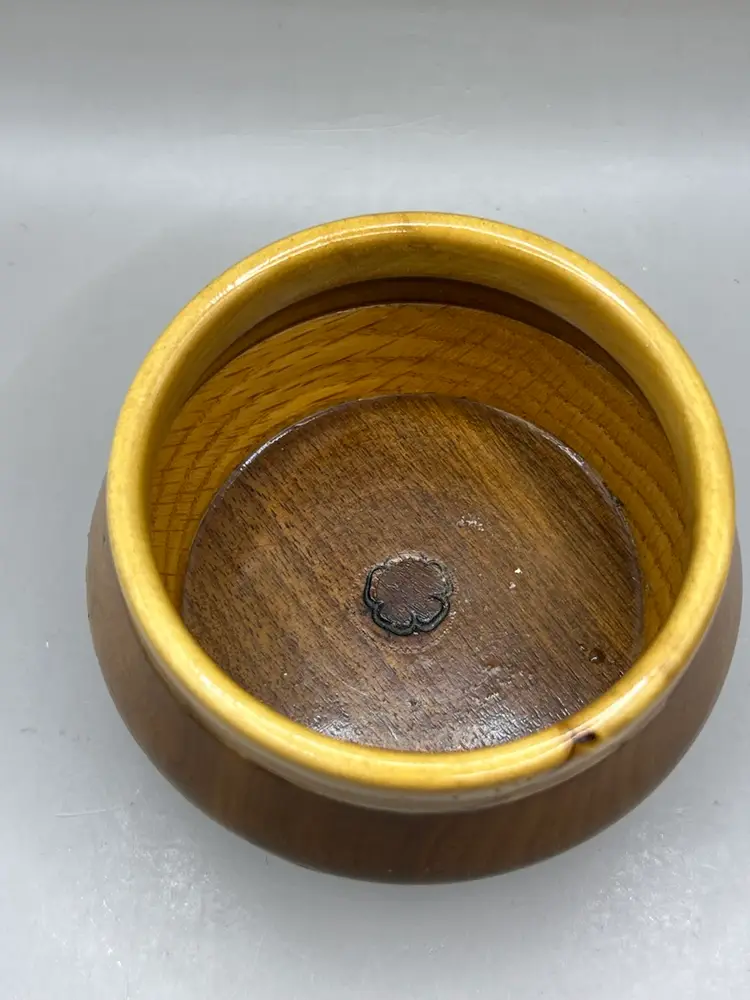 Small Vintage Wooden Planter 3”