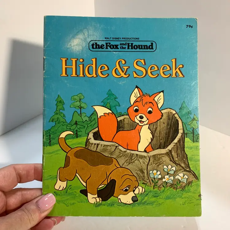 The Fox and the Hound Book 1981 AS IS