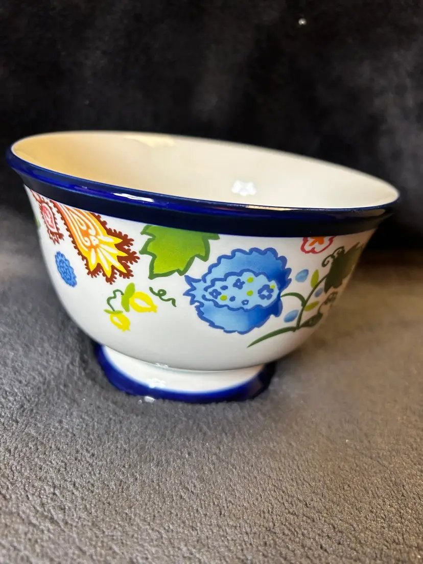 THRESHOLD STONEWARE "CARNIGAN FIELD" 5 1/2" Bowl