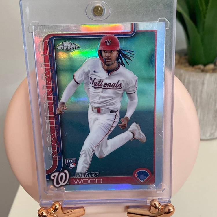 James Wood Topps Chrome Refractor