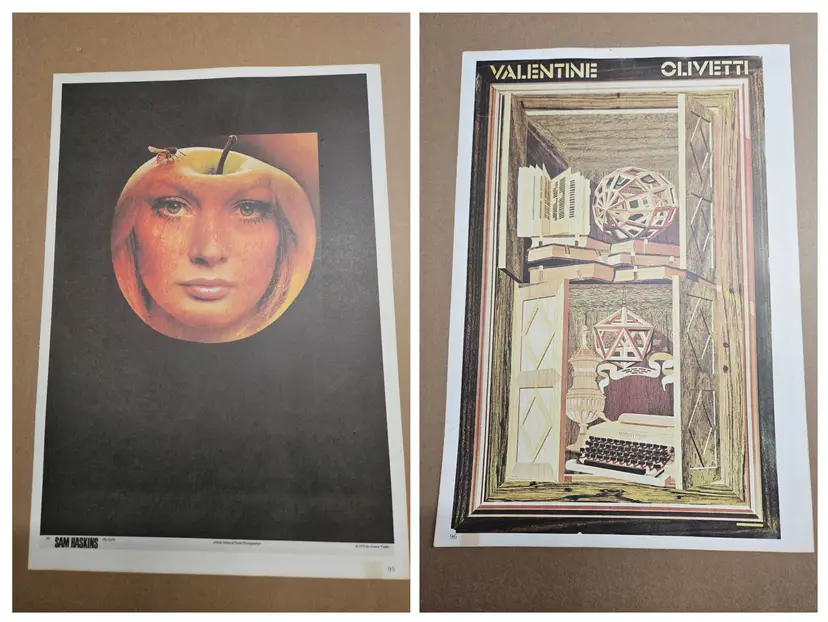 Frameable poster cutouts. 11"x16.5".