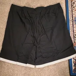 Men's Big And Tall Basketball Shorts Black And White Kingsize Brand NWOT