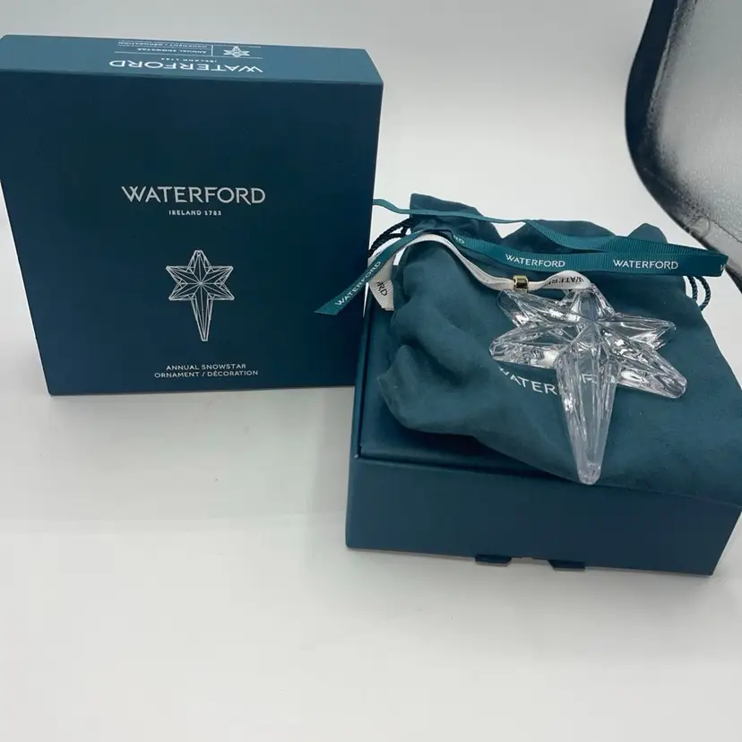 Waterford 2025 Snowstar Annual Christmas Holiday Crystal Ornament New