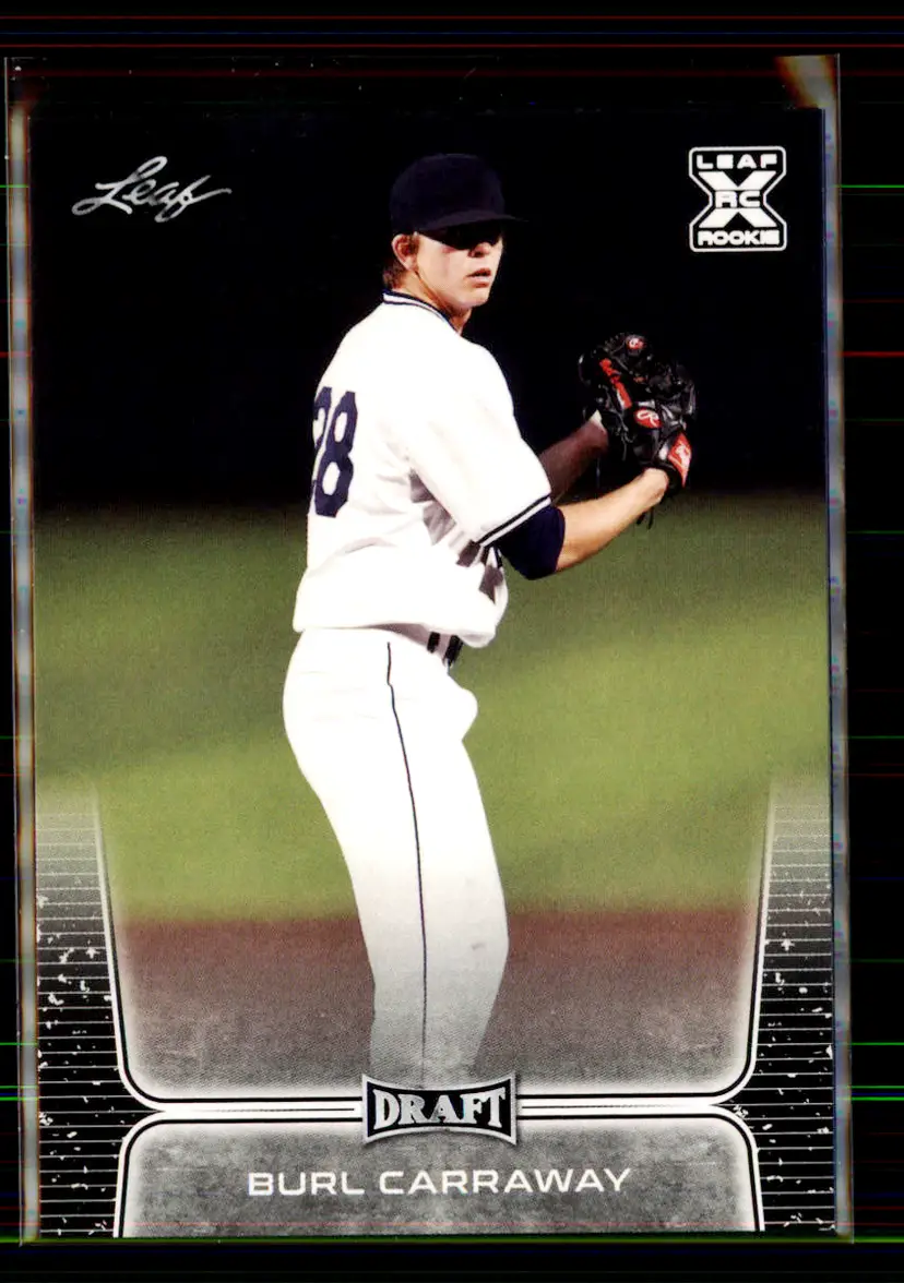 Burl Carraway 2020 Leaf Draft #48 - Chicago Cubs - (146-285)