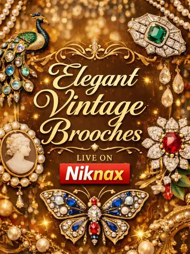 Elegant & Stunning Brooches For Sale!