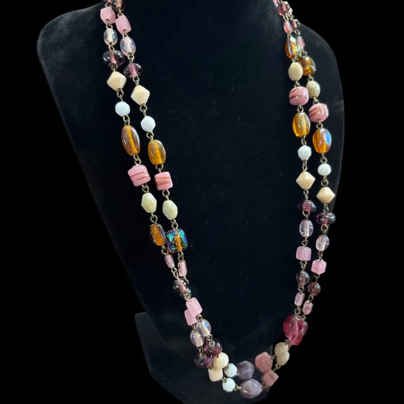 Glass Beaded Necklace
