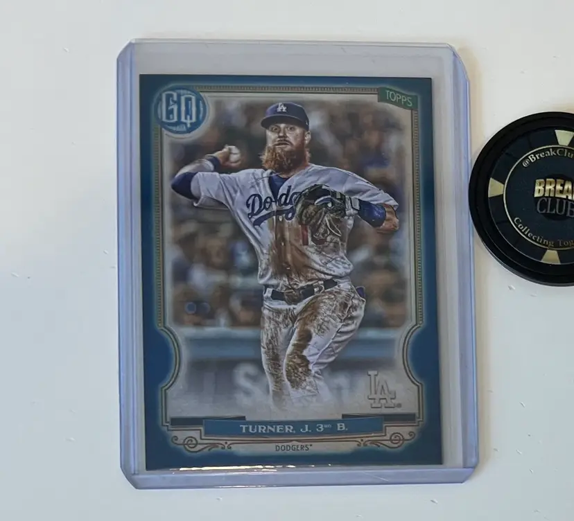 Justin Turner Gypsy Queen Indigo /250 Los Angeles Dodgers