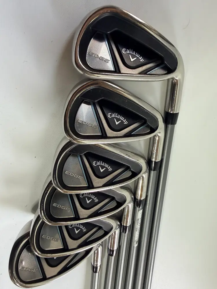 Callaway Edge Complete Set Ladies Graphite 10 Clubs Driver 3W Hybrid + Putter RH
