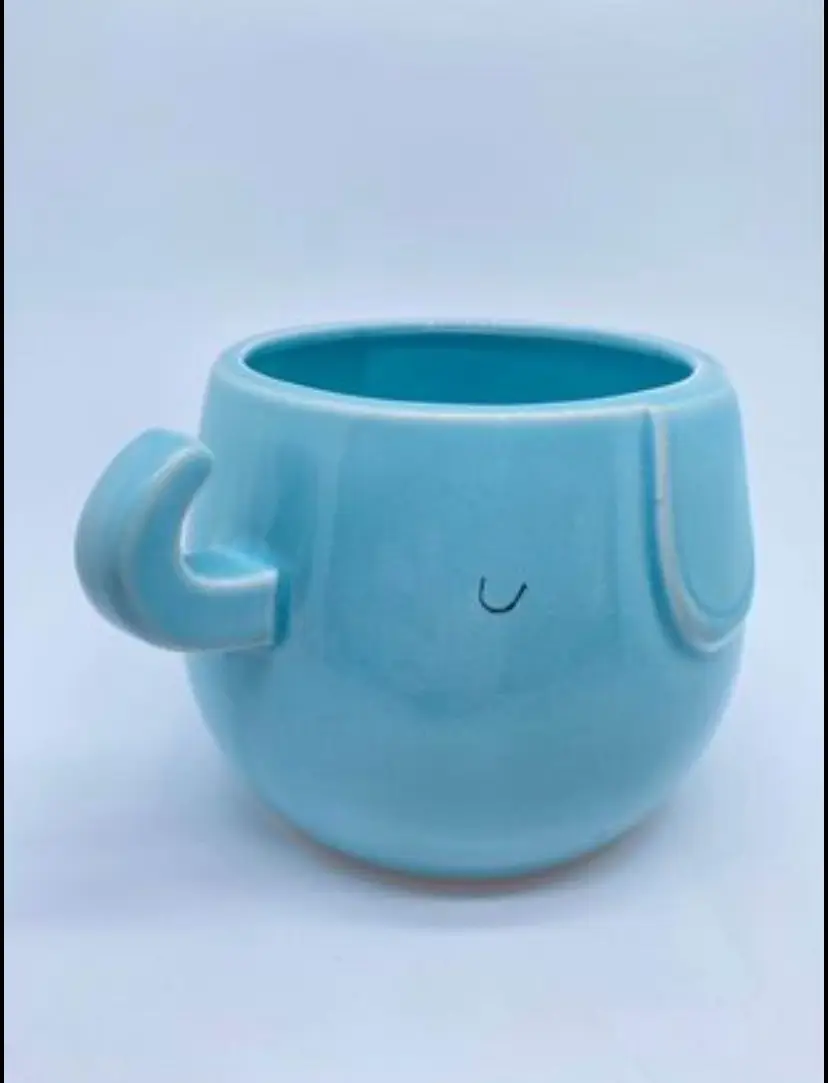 Elephant Ceramic Planter