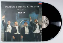 Placido Domingo - In Concert (1992) Vinyl LP • Carreras, Pavarotti, Three Tenors