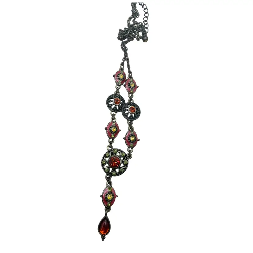 Vintage Red Avon Necklace