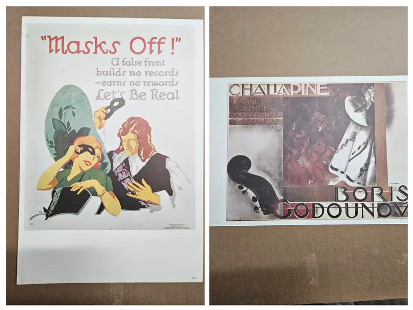 Frameable poster cutouts. 11"x16.5.