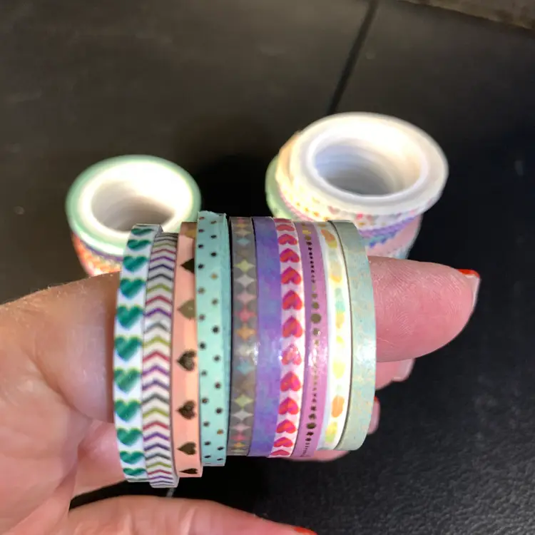 36-Rolls of Washi Tape