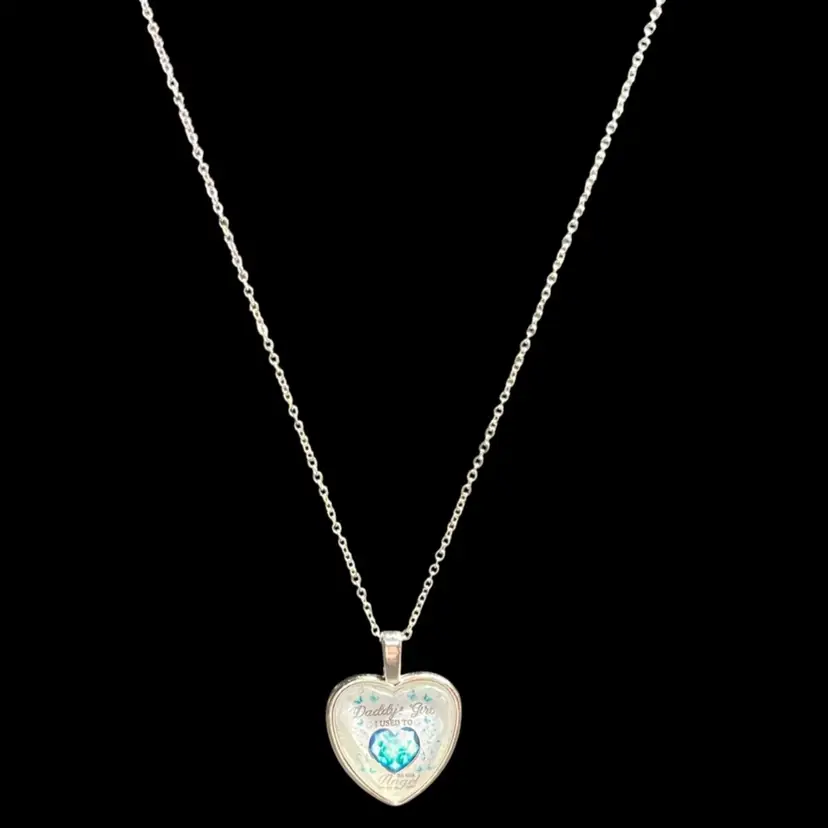 Necklace As Pictured Daddy's Girl I Use To Be His Angle Now He Is Mine