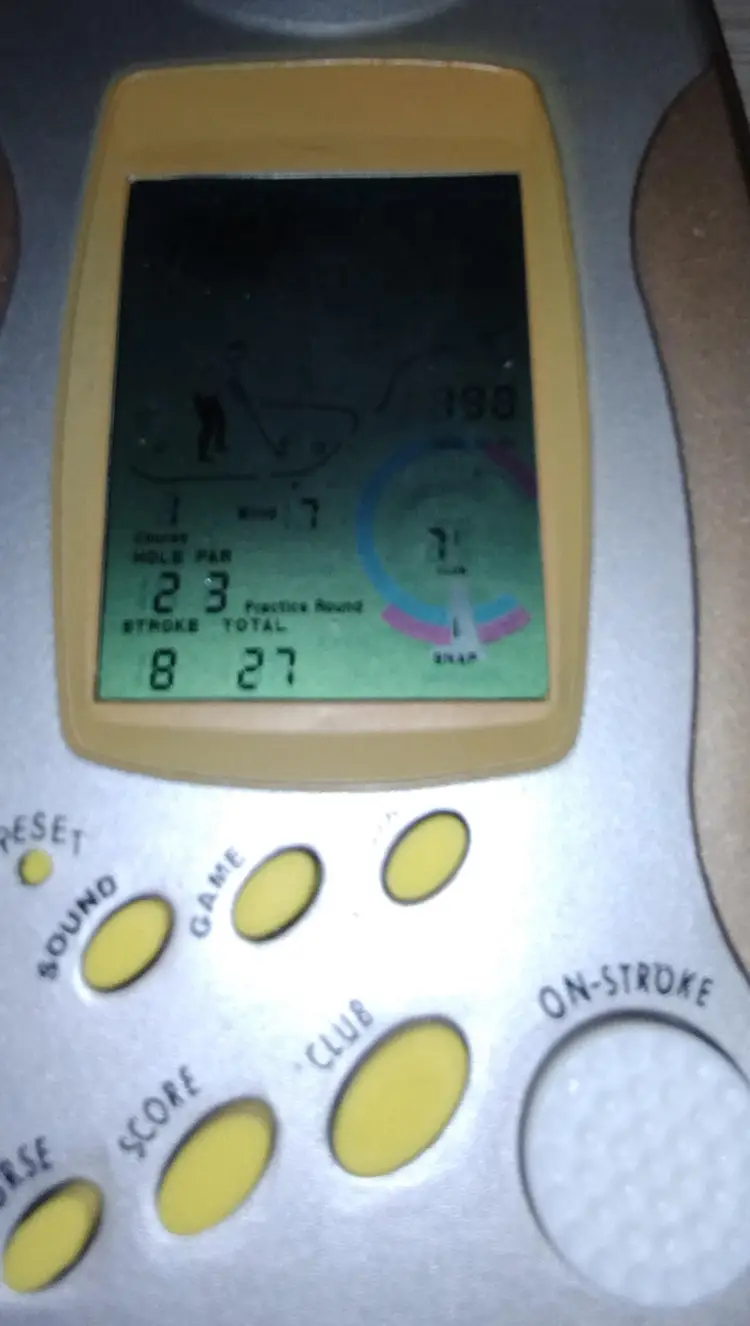 Golf Champion by Senario Handheld Golf LCD Game