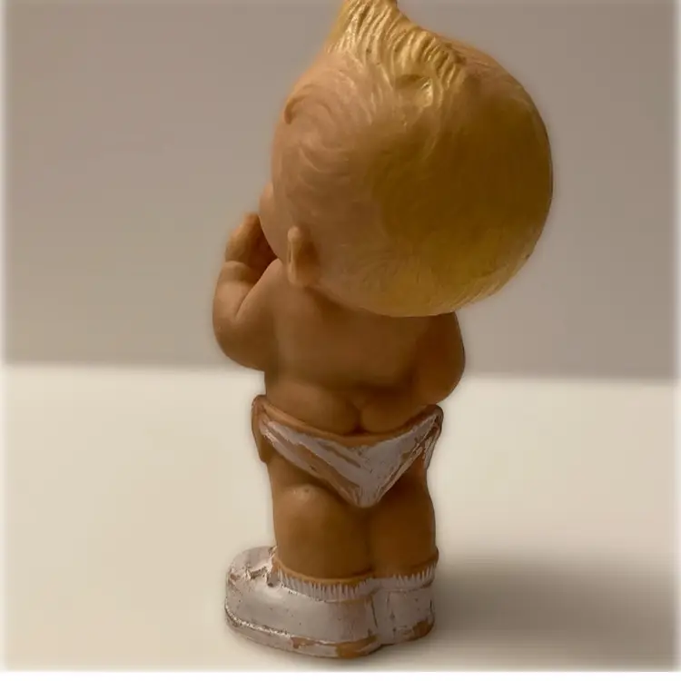 Alan Jay Angry Fighting Kewpie Rubber Squeak Toy 6”