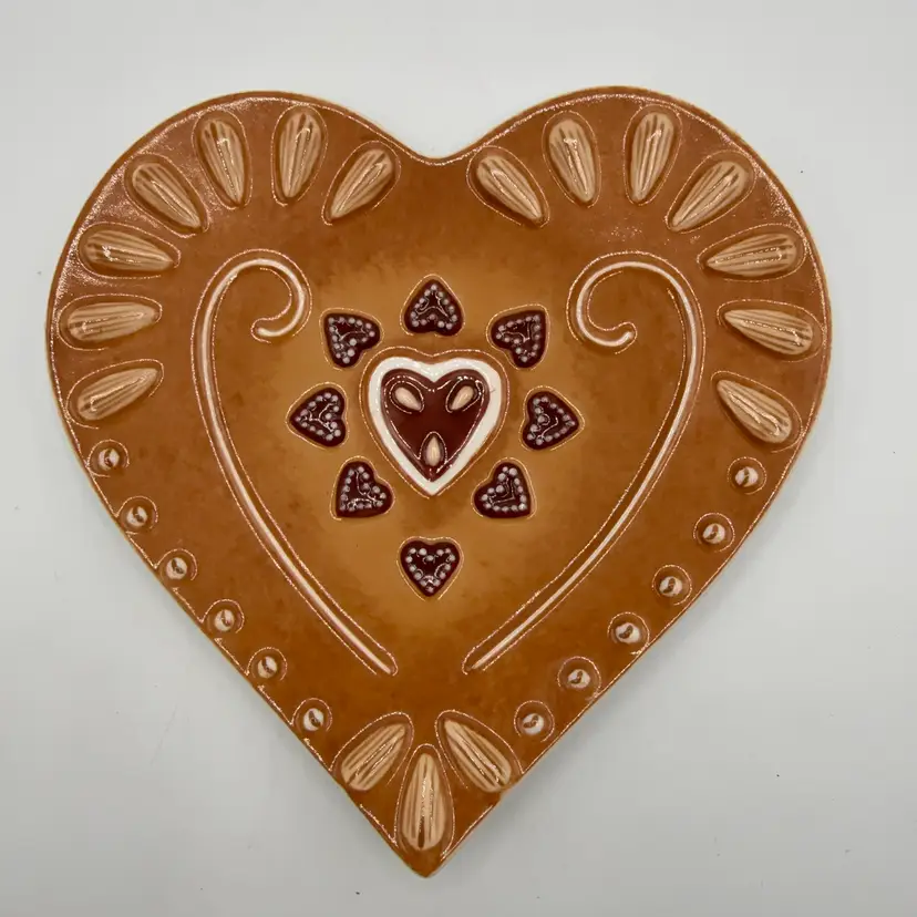 Villeroy & Boch 1748 Mini Plate Ginger Fancy Heart Shape