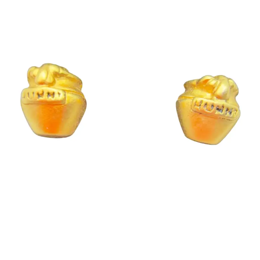 Pair of Hunny Pot Earrings Winnie the Pooh