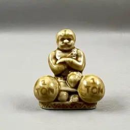 Wade Whimsy Weightlifter Strongman Figurine Red Rose Tea England