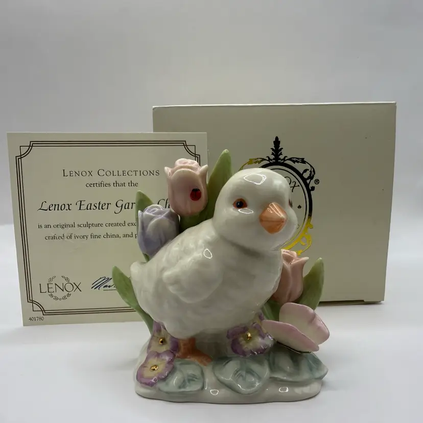 Lenox Easter Garden Chick NIB 3”