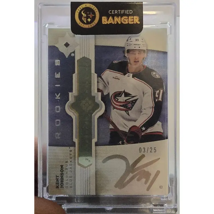 Kent Johnson Rookie Auto