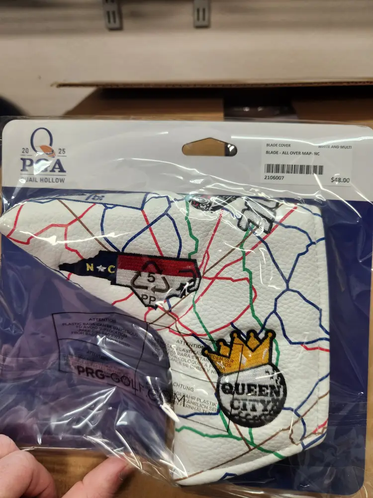 2025 pga quail hollow magnetic blade headcover