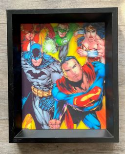 Justice League 3D Holographic Picture 9x11