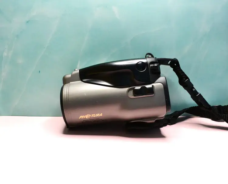 Vintage Canon Photura 35mm Point Shoot Camera Works Camcorder Design