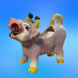 Vintage Anthropoietic Cow Pitcher