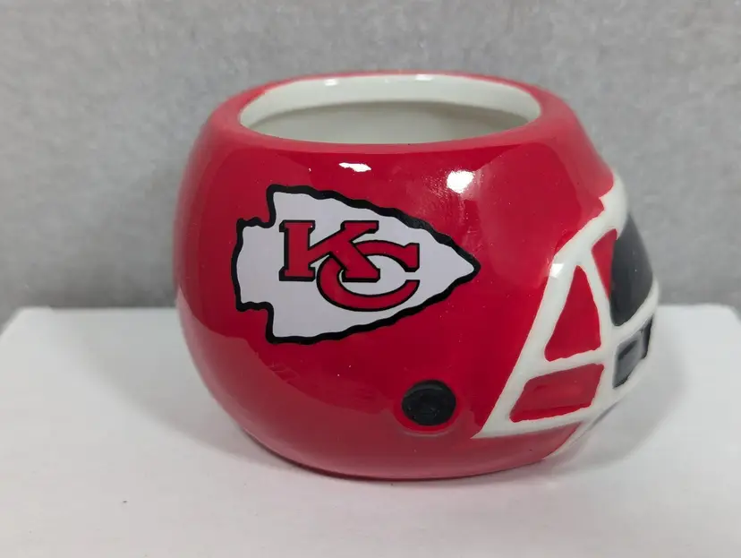 KC Kansas City Chiefs Succulent Planter Pot Small NFL
