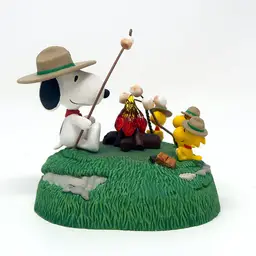 Snoopy & Beagle Scouts Campfire Christmas Ornament - Hallmark