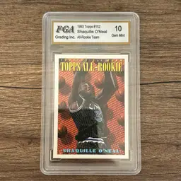 Shaquille O’Neal
1993 Topps All-Rookie Team FGA10
Orlando Magic