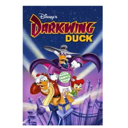 VINTAGE CARTOON SERIES DARKWING DUCK 8.5x11 PHOTO PRINT