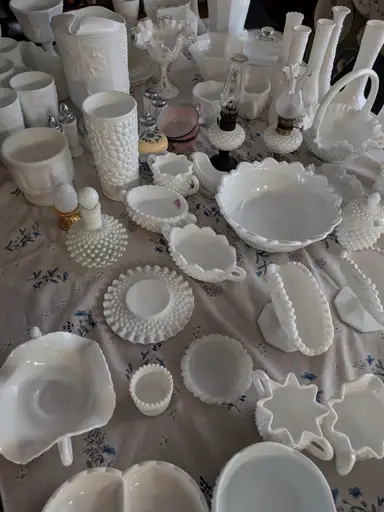 Milk Glass Monday afternoon 