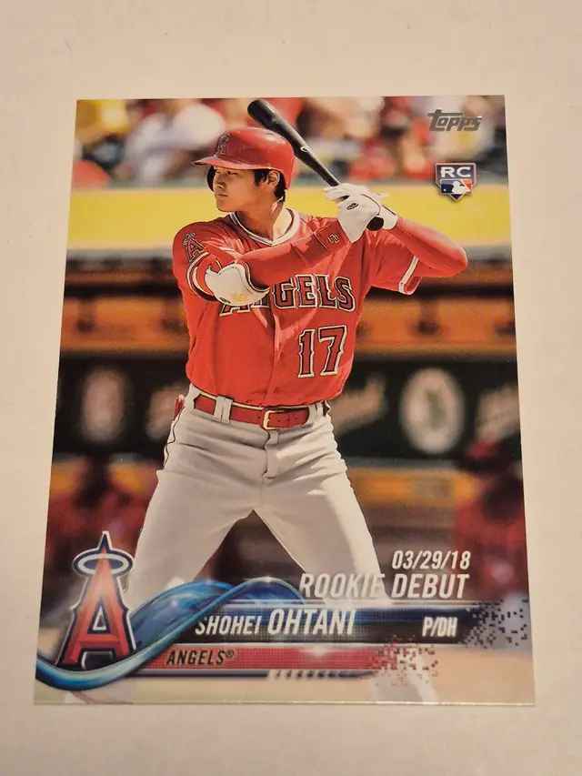 Shohei Ohtani (RC) 2018 Topps Update Rookie Debut #US285 Angels