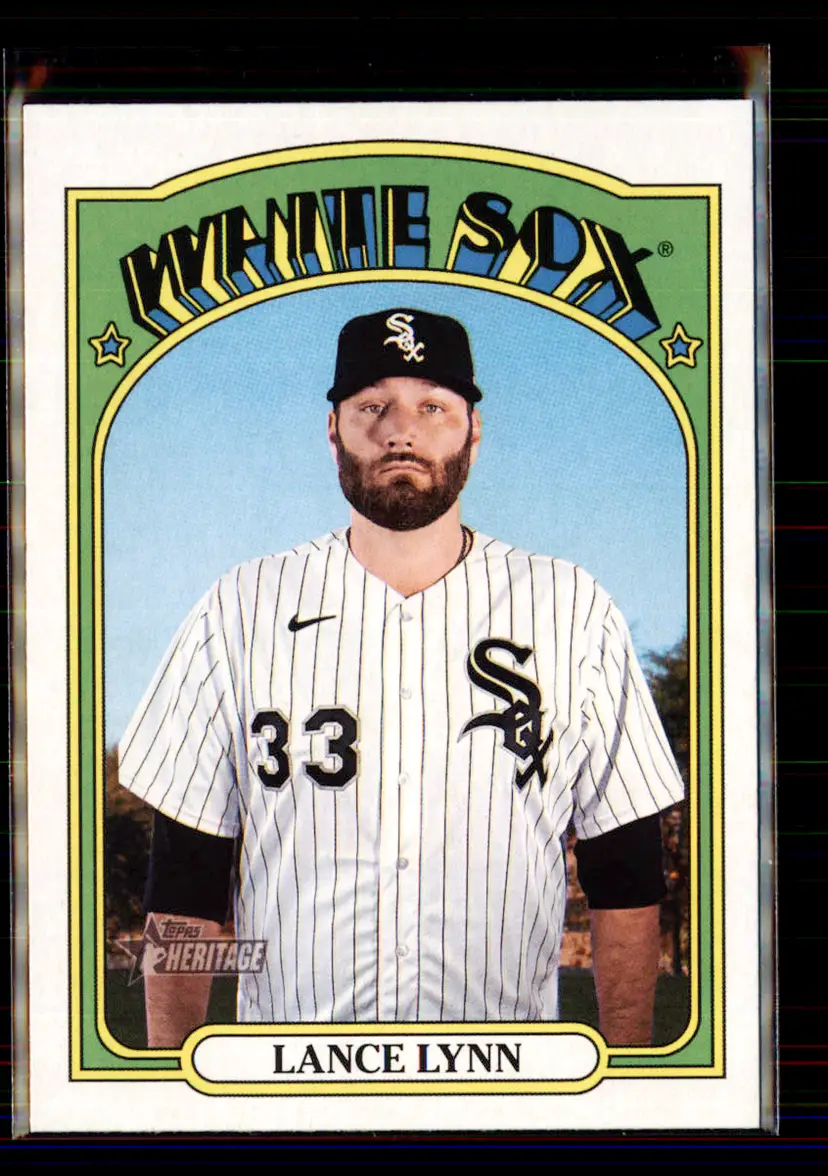 Lance Lynn 2021 Topps Heritage High Number #709 - (135) - Chicago White Sox