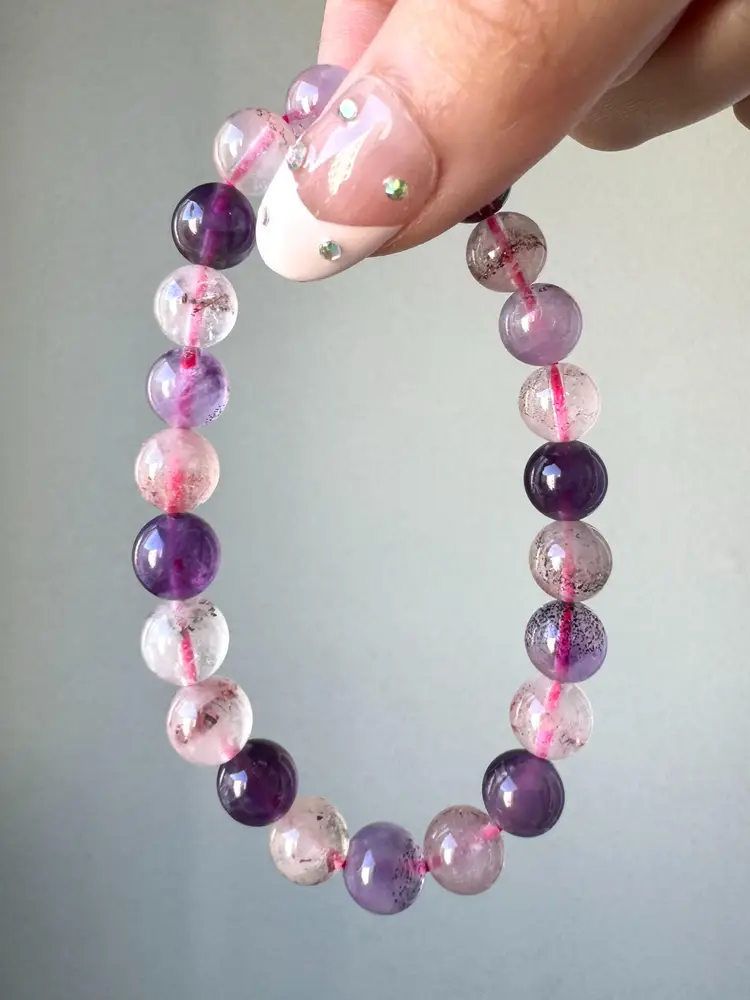 Premium Quality Super Seven Crystal Bracelet 8mm